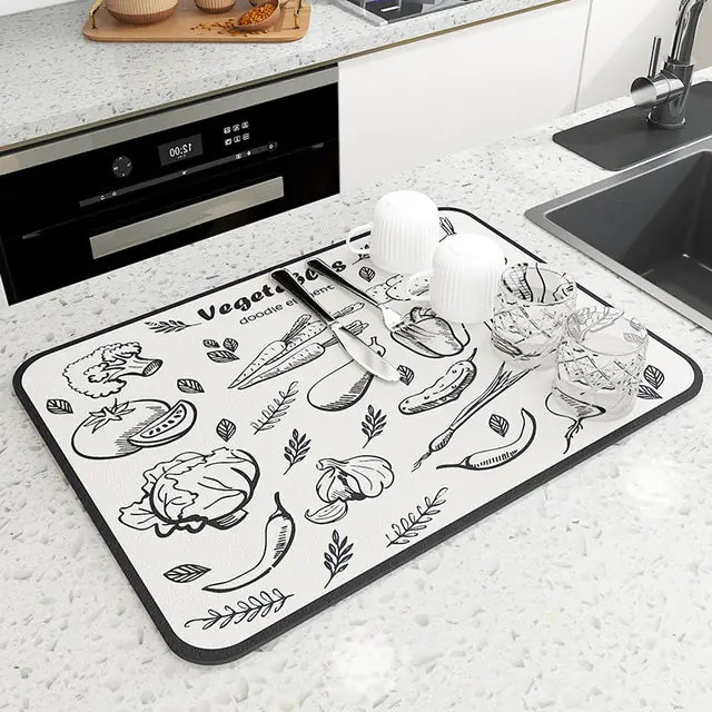 Absorbent Coffee Mat