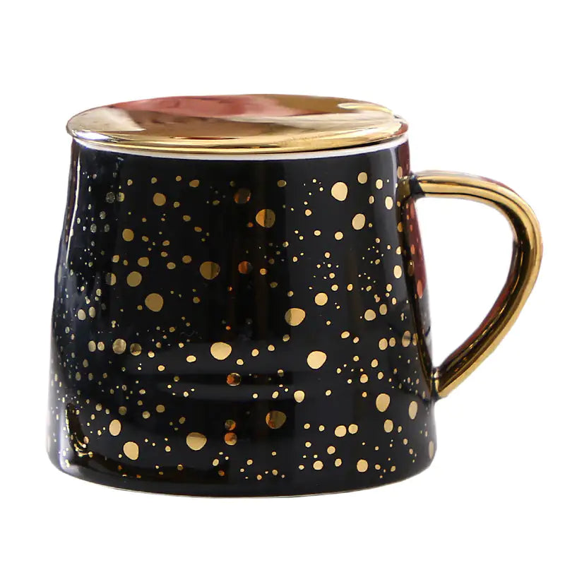 Taza de Cerámica Estrellada